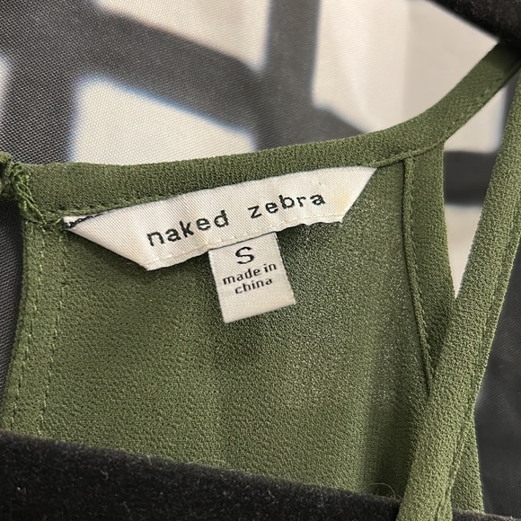 Naked Zebra Fringe Blouse - Picture 2 of 3